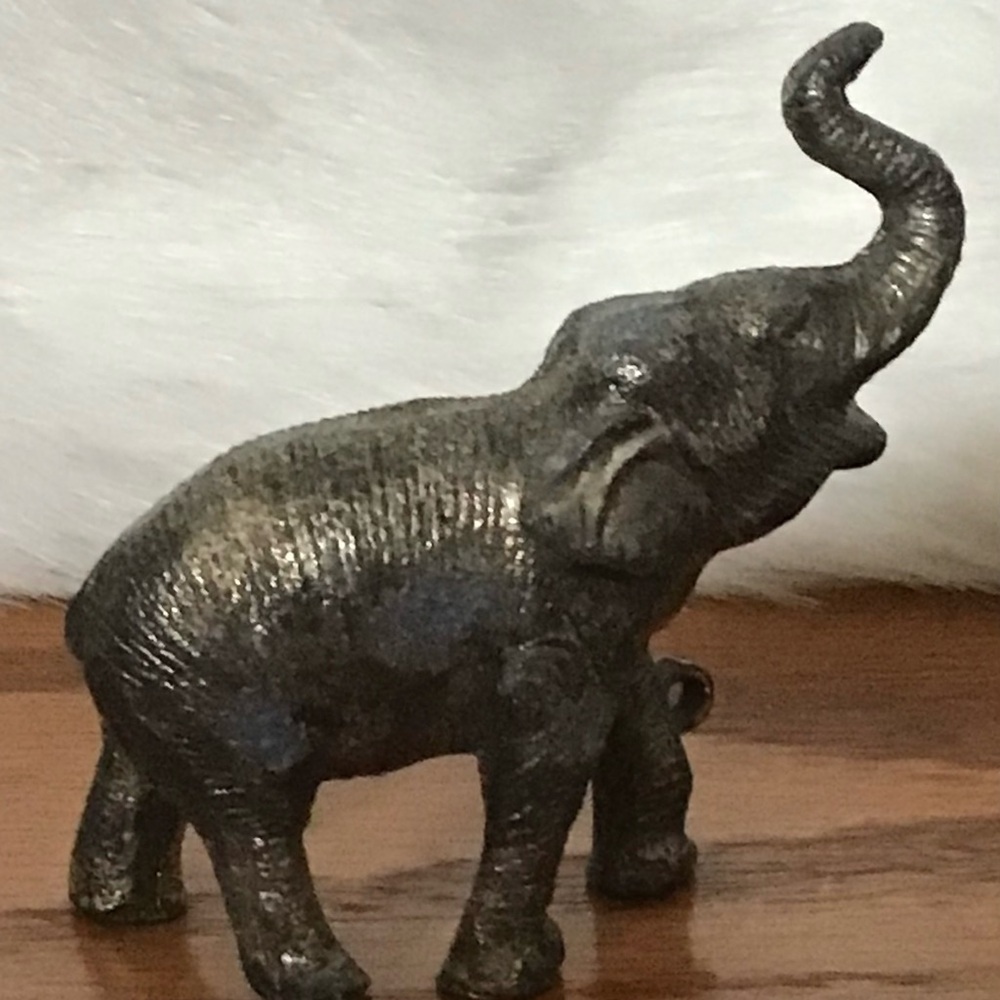 Lucky Miniature Elephant Figurine